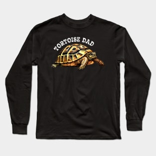 Father's Day Sea Ocean Turtles Reptiles Men Tortoise Dad Long Sleeve T-Shirt
